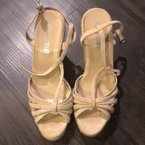 Cute woven wedges
